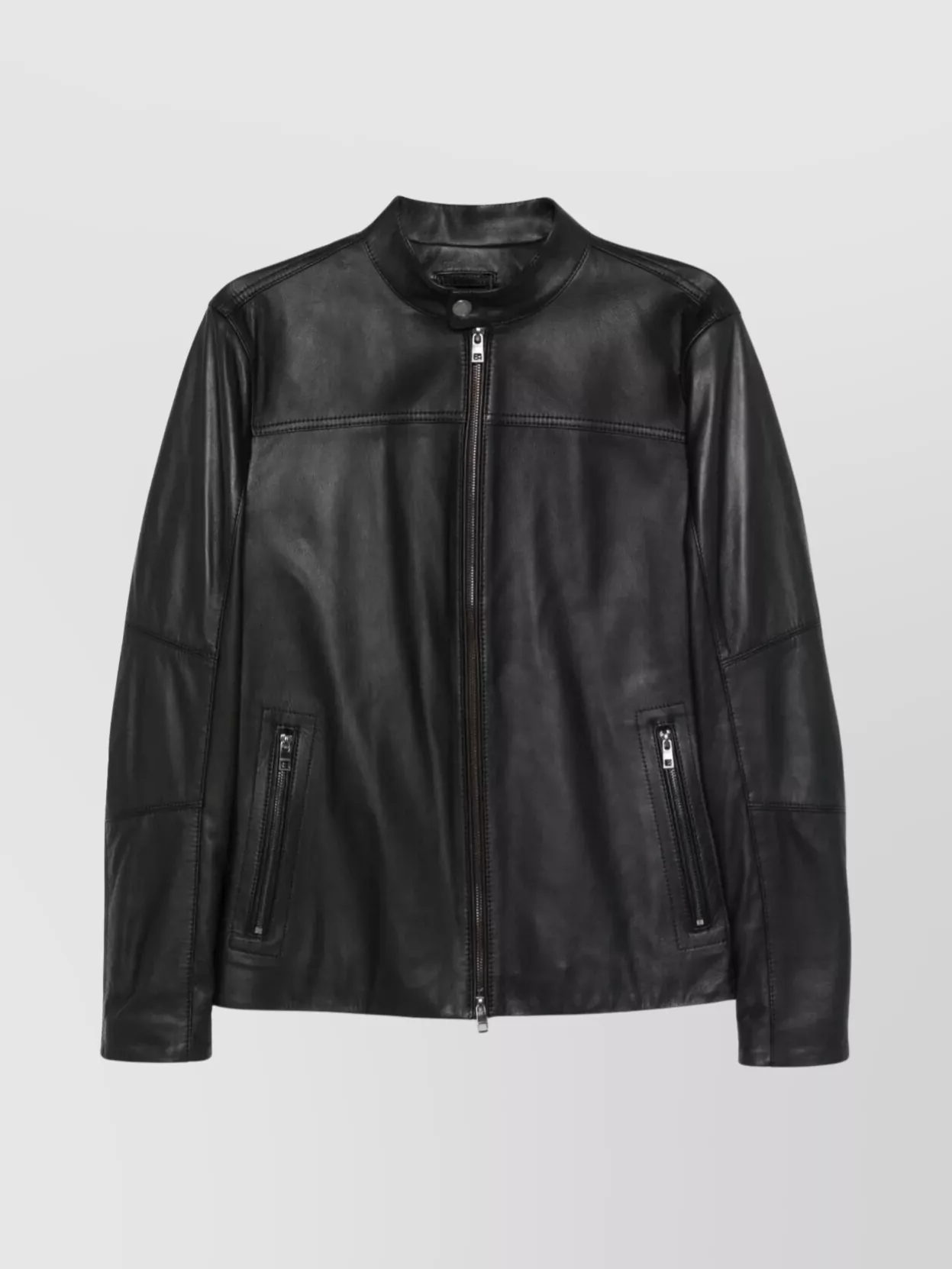 Michael Kors Timeless Racer Jacket With Front Pockets