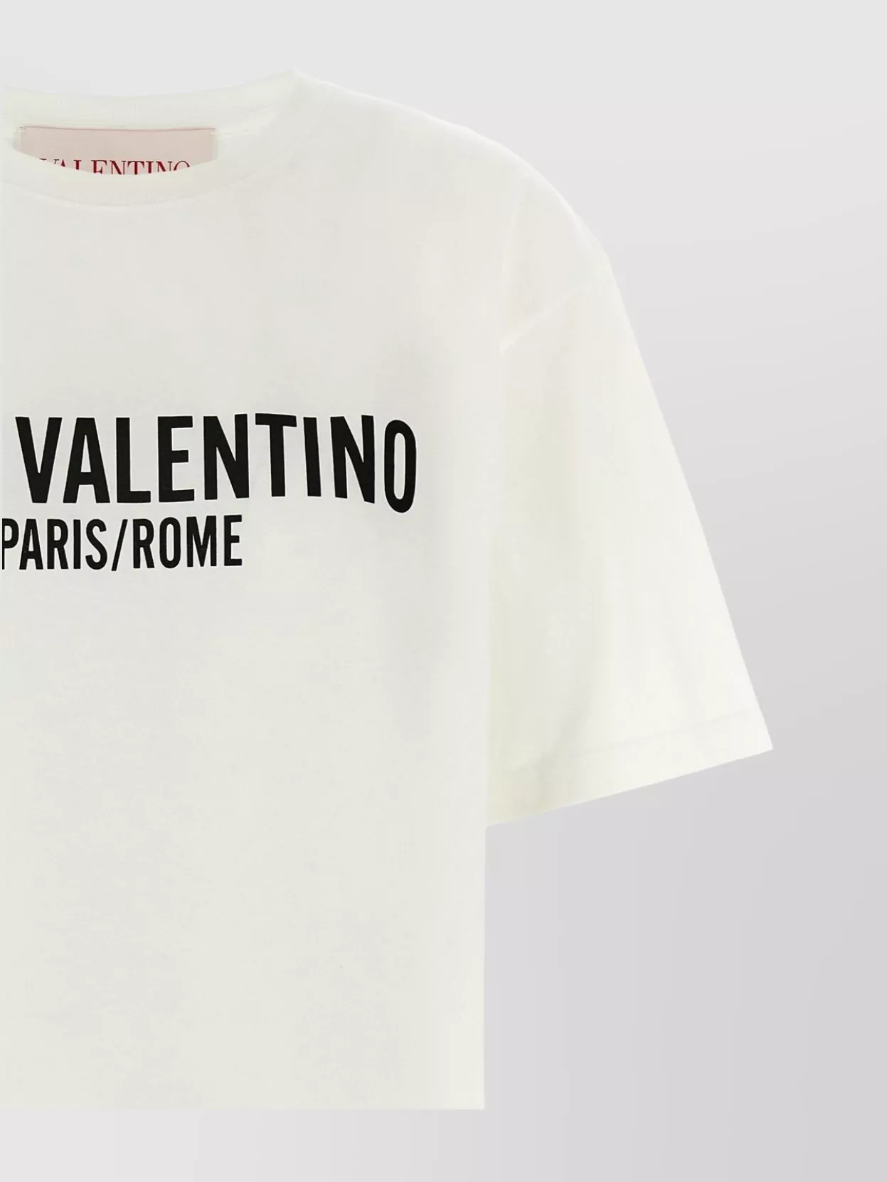 VALENTINO 'CHEZ VALENTINO' CREW NECK PRINTED T-SHIRT