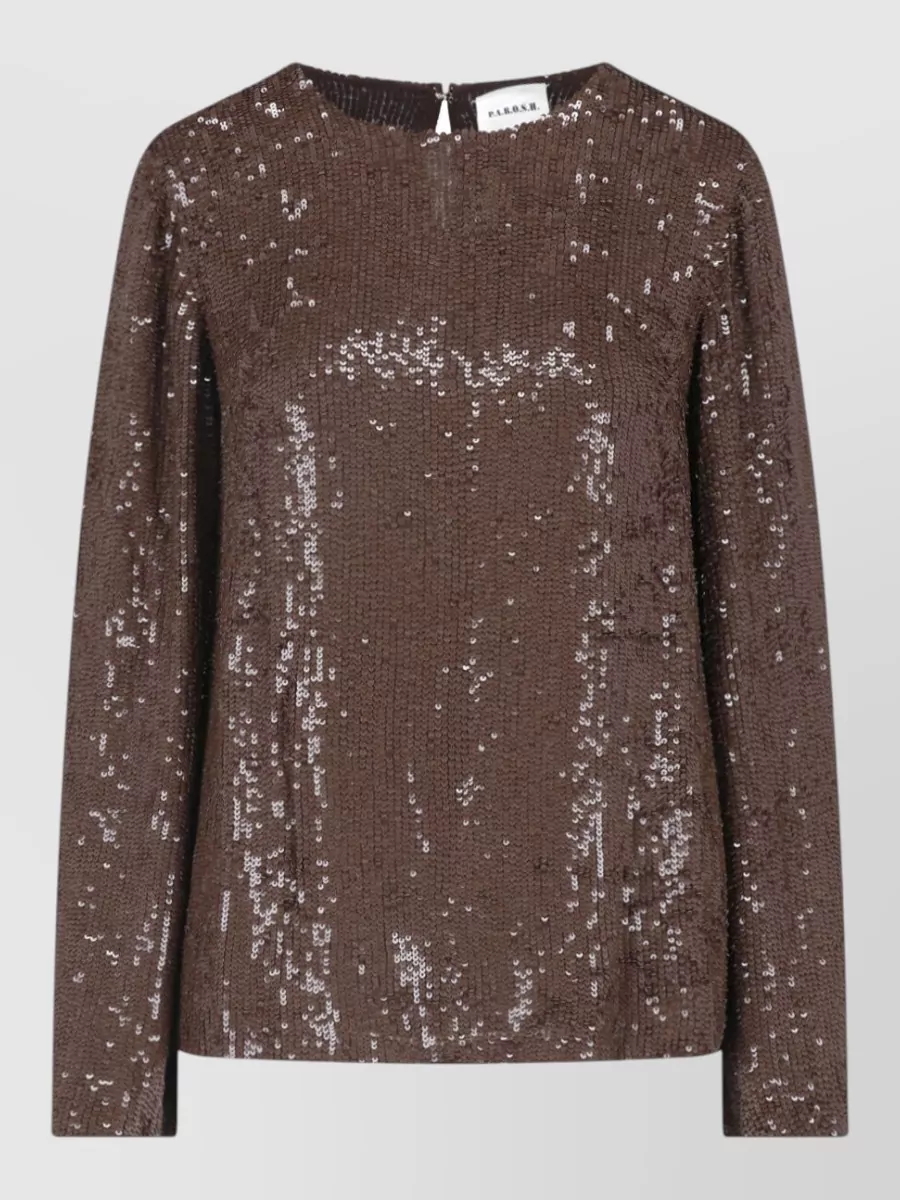 Parosh Crewneck Blouse