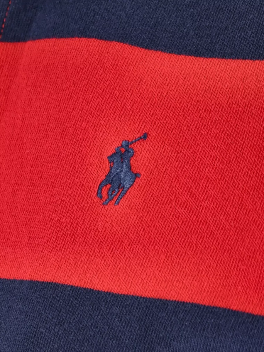 Polo Ralph Lauren Striped Knee Length Dress With Short Sleeves