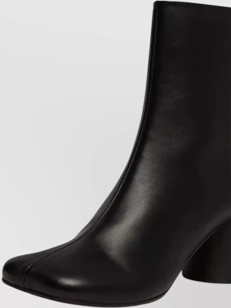 Mm6 Maison Margiela Leather Ankle Boots