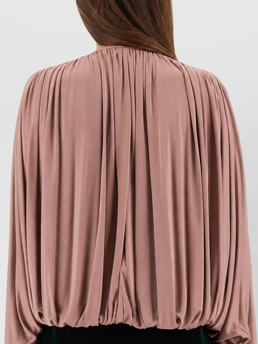 Saint Laurent Viscose Midi Dress