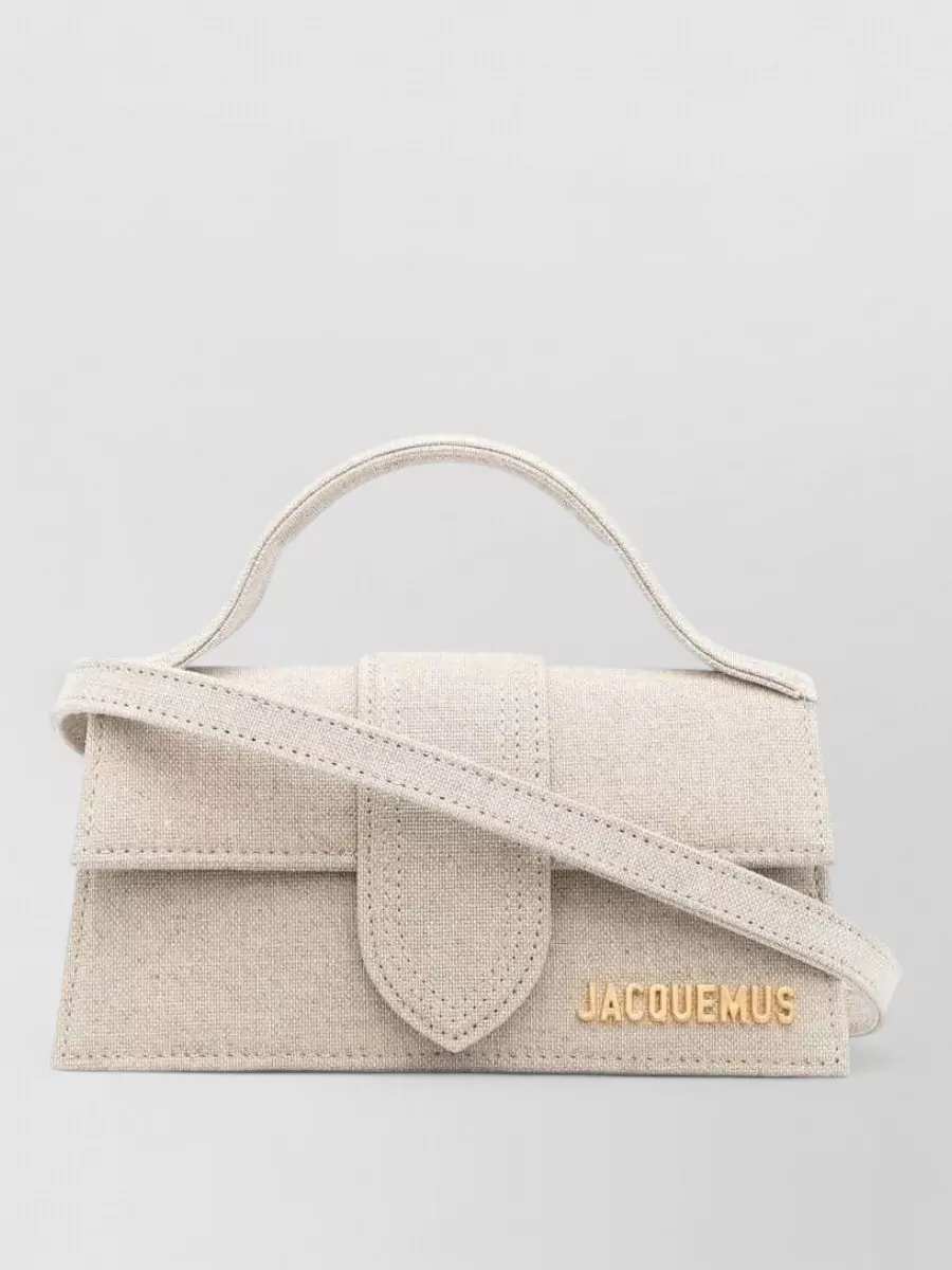 Jacquemus Le Bambino Mini Tote Bag Linen Blend