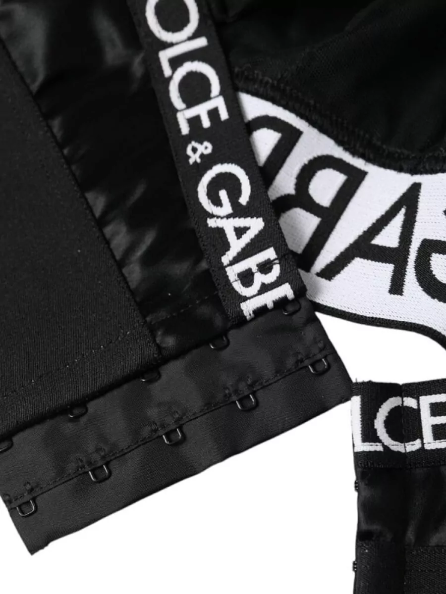 Dolce&Gabbana Logo-Print Sports Bra