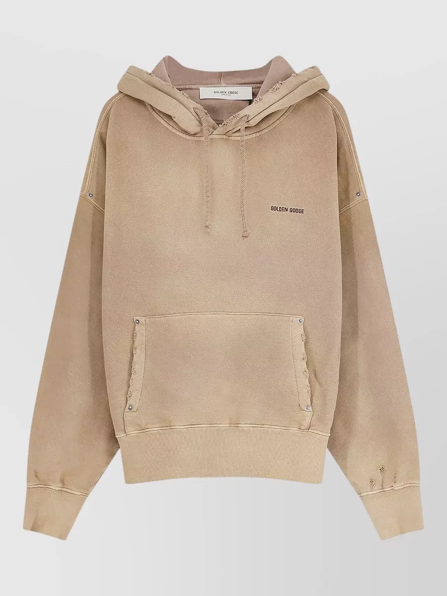 Golden Goose cotton hooded sweatshirt