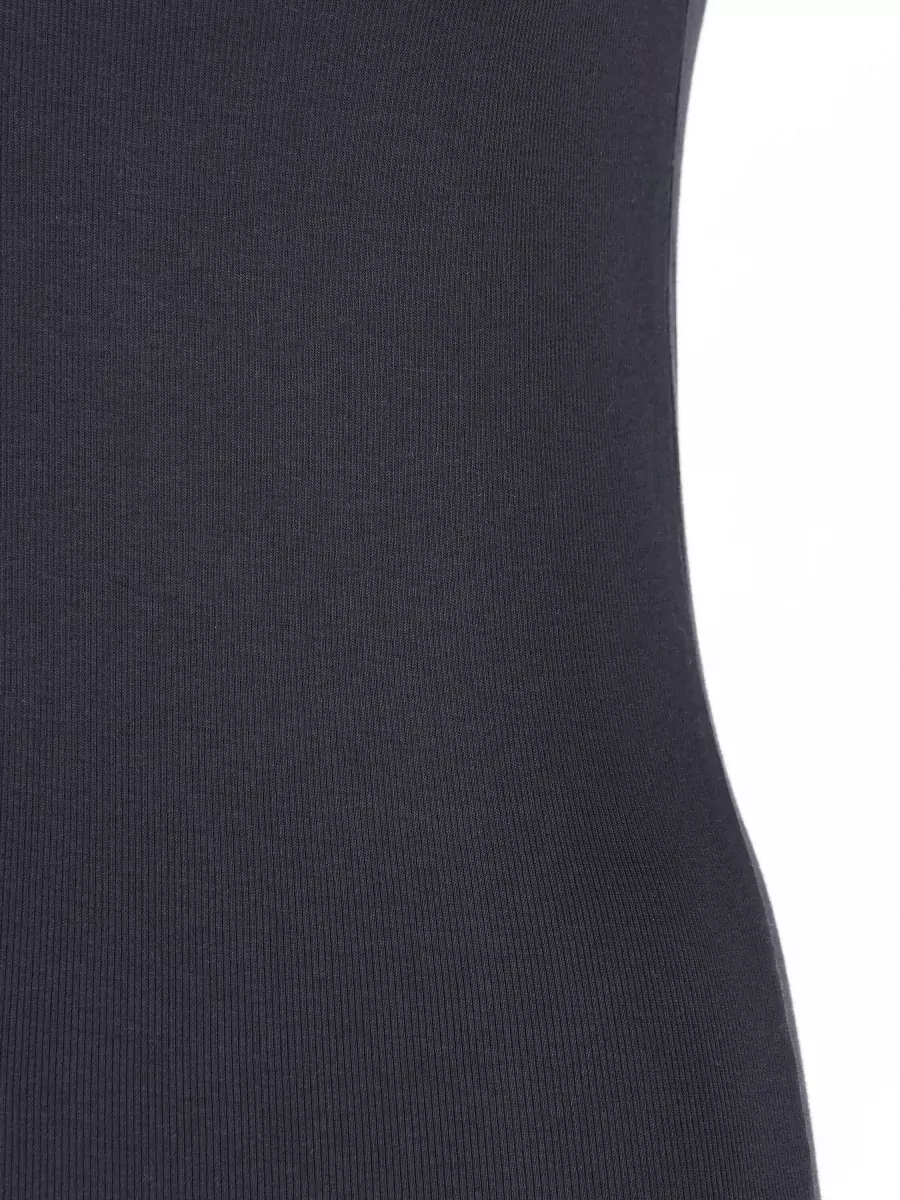 Brunello Cucinelli Ribbed V-Neck Knitted Top