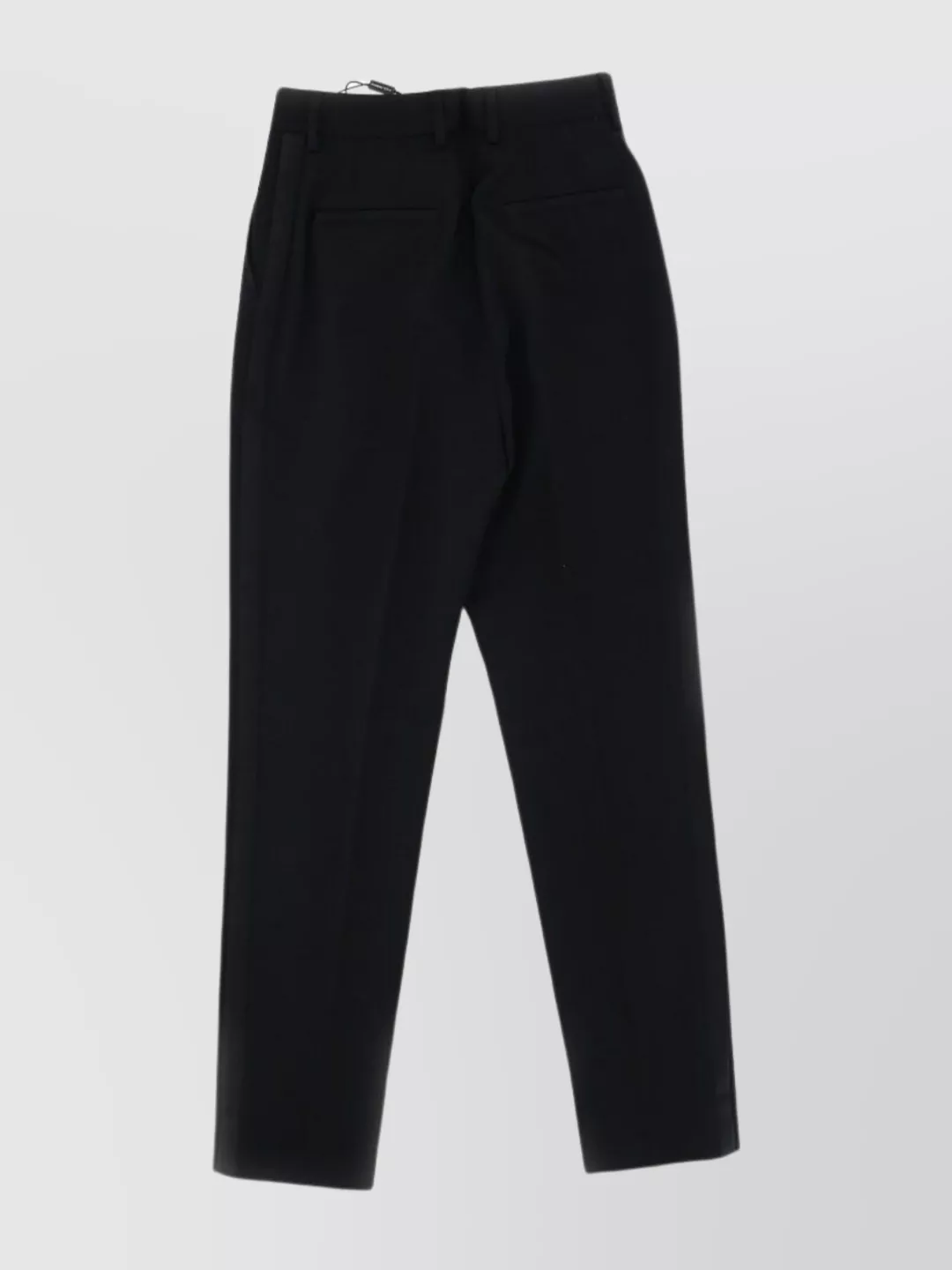 Shop Dolce & Gabbana Trousers Back Pockets Belt Loops Front Pleats