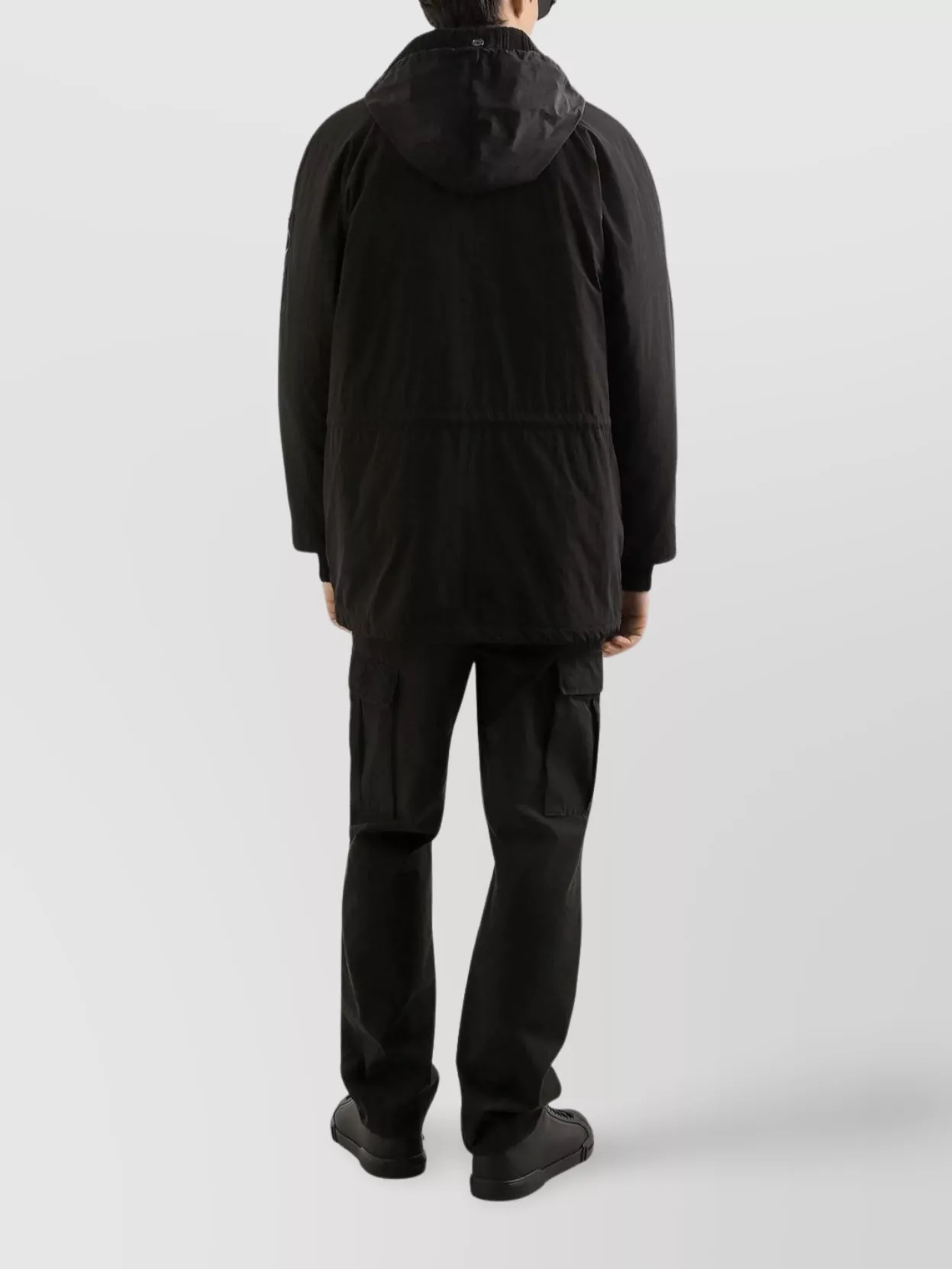 Dolce&Gabbana Hooded Jacket With Drawstring And Pockets