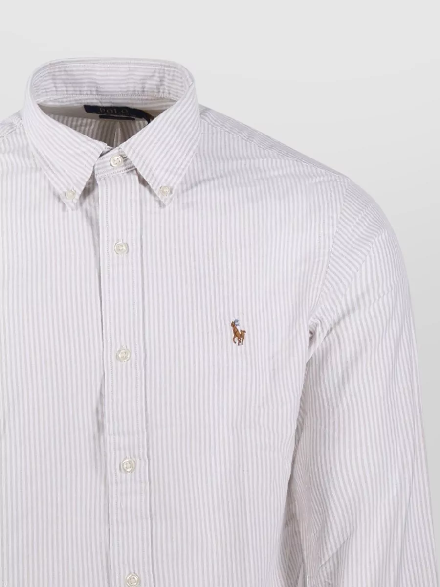 Ralph Lauren Shirt Long Sleeves Button Down Collar Cuffs