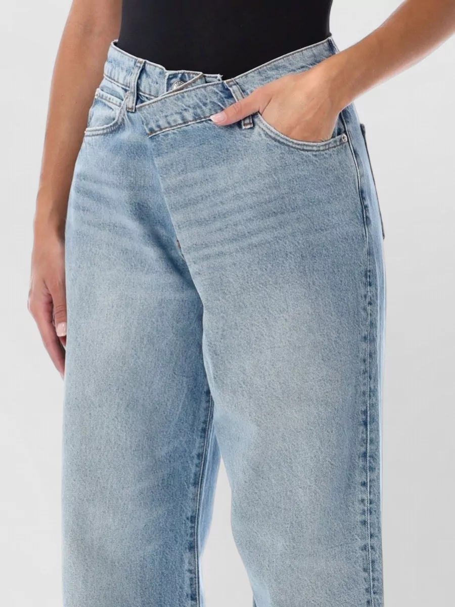 Frame Loose Straight-Leg Denim Jeans
