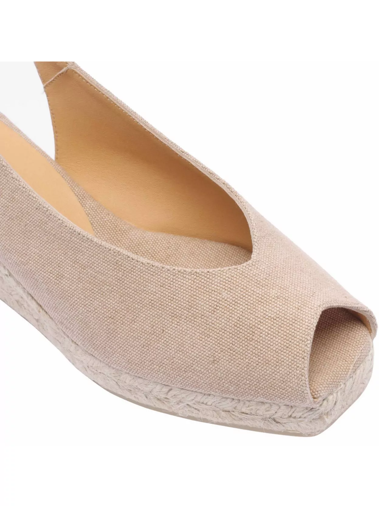 CASTAñER WEDGES WITH ESPADRILLE SOLE AND SLINGBACK STRAP
