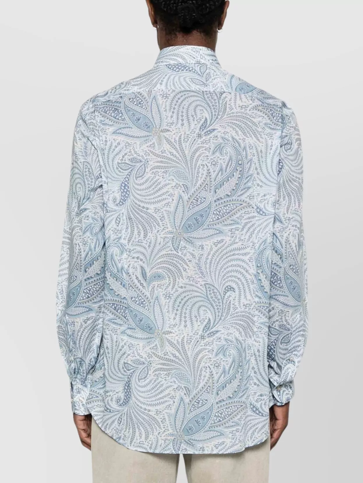 Etro Paisley Pattern Button-Down Collar Shirt