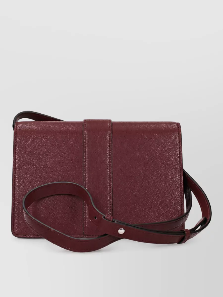 Jimmy Choo Candy Leather Clutch Bag