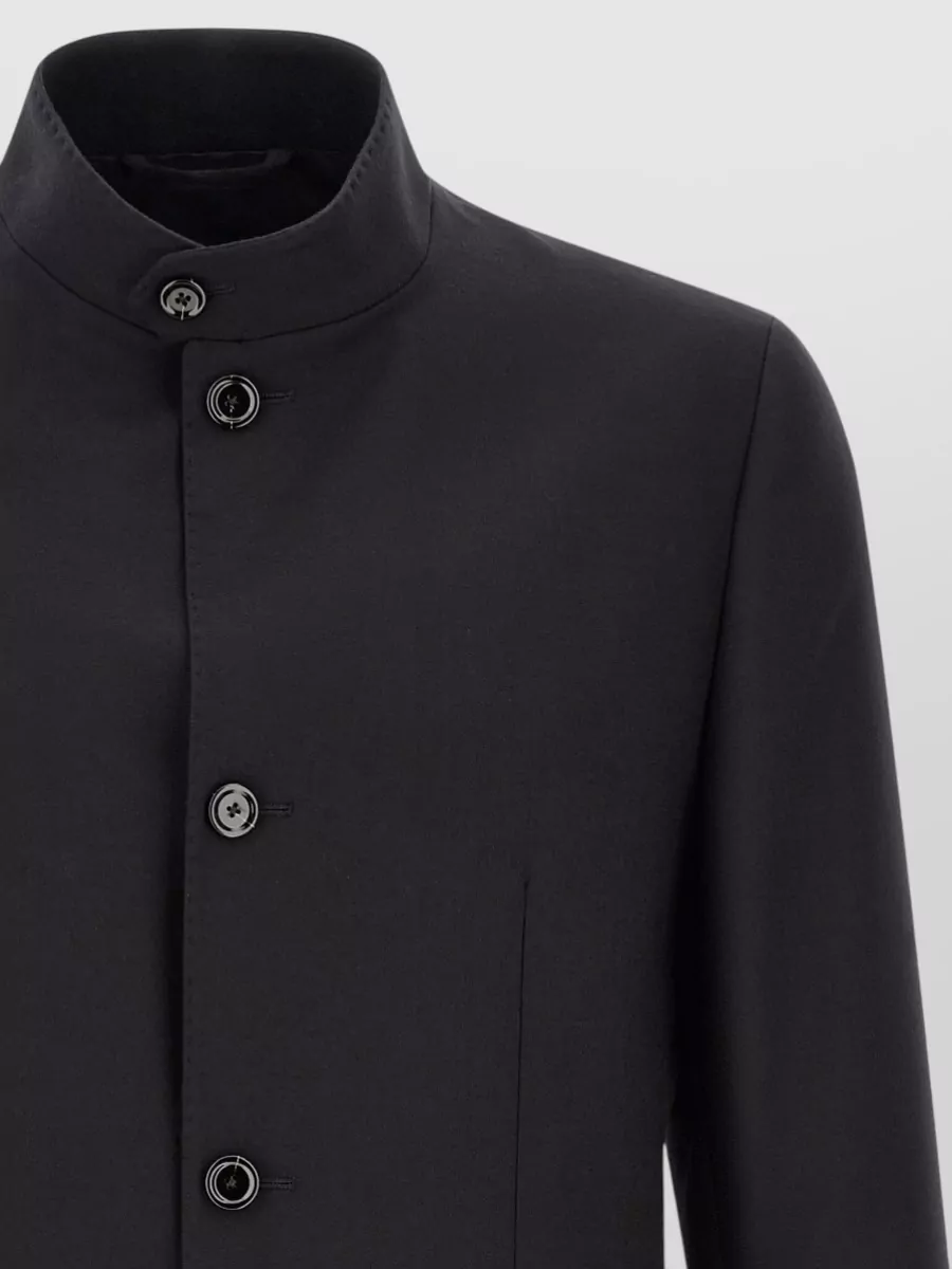 Lardini Cashmere Single Breasted Coat