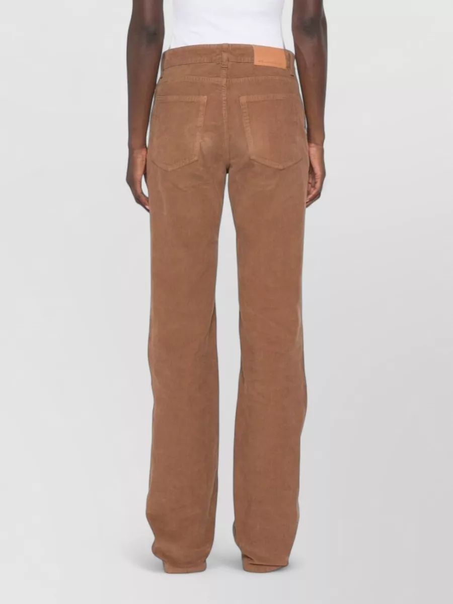 Stella Mccartney Corduroy-Effect Flared Jeans