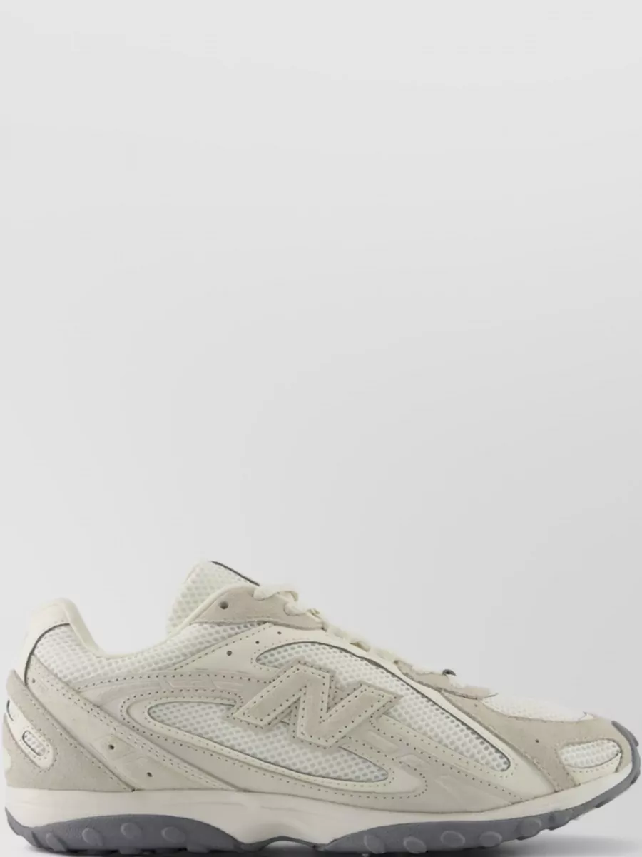 New Balance Mesh Suede Low-Top Sneakers