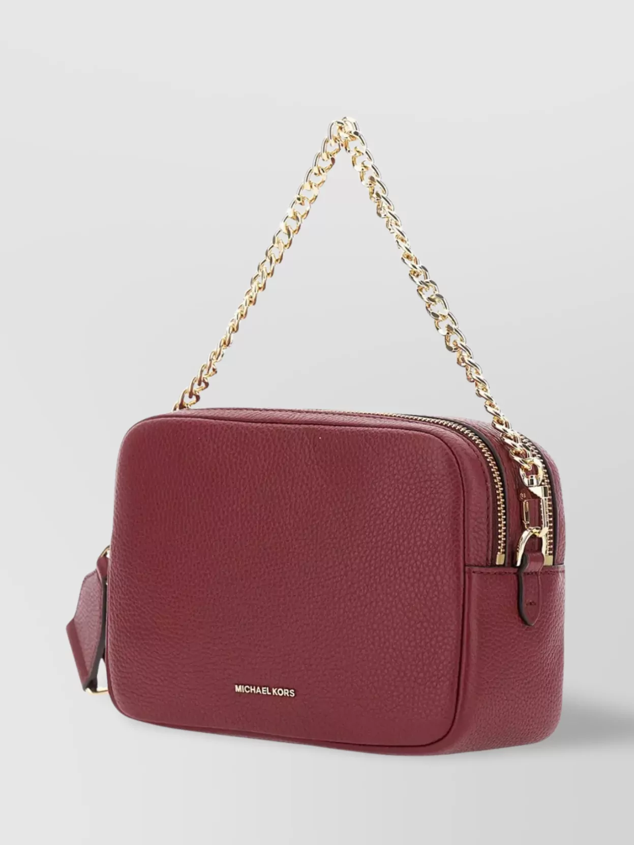 Michael Kors Leather Camera Bag Chain Strap