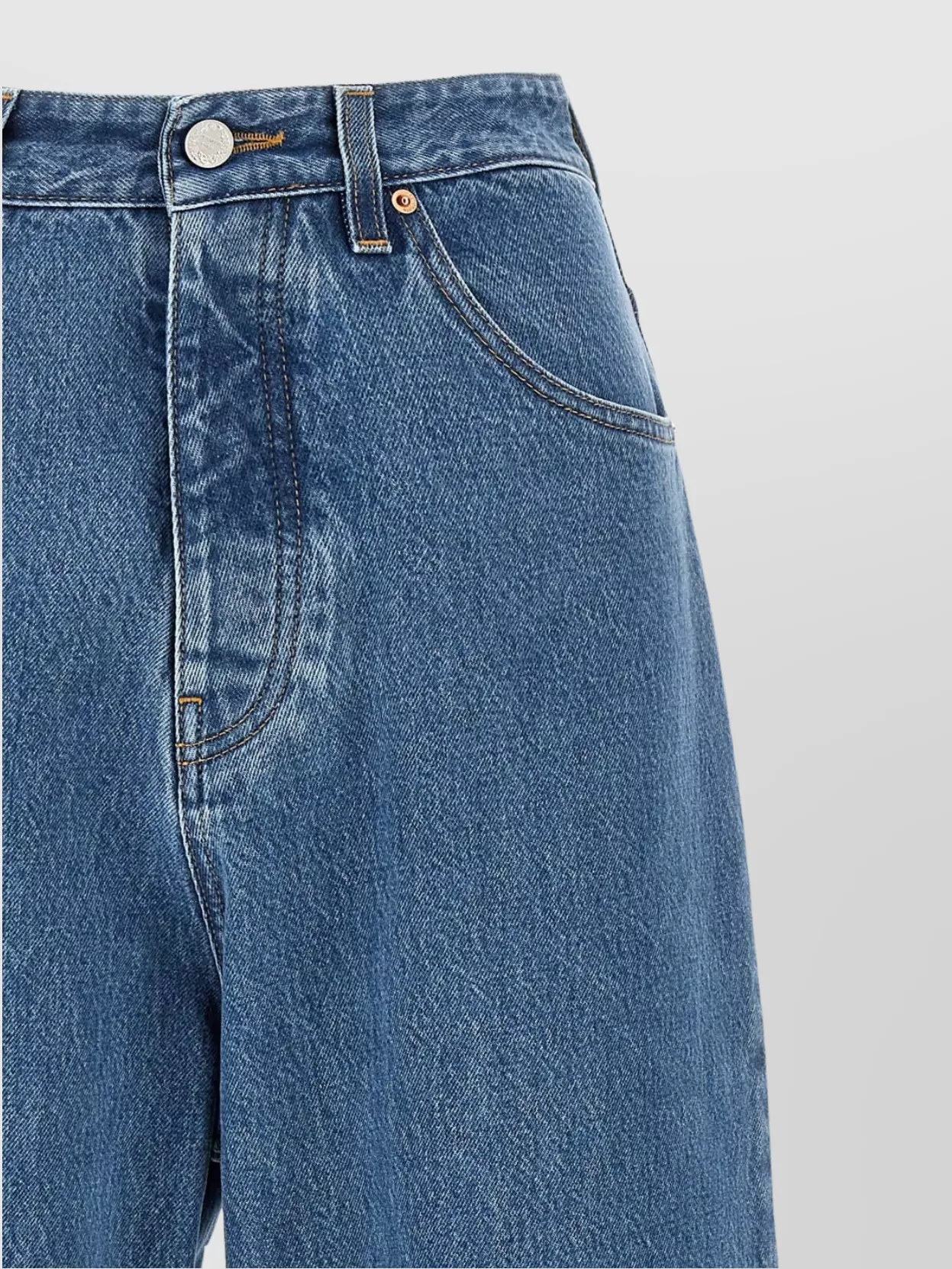 Vetements Loose Fit Denim Trousers