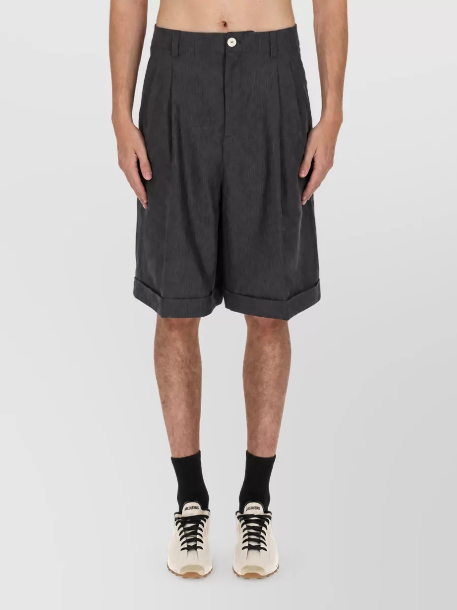 Jacquemus Cotton Cropped Trousers