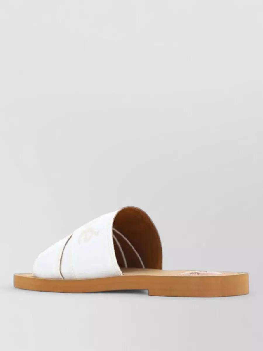 Chloé Cotton slides sandals