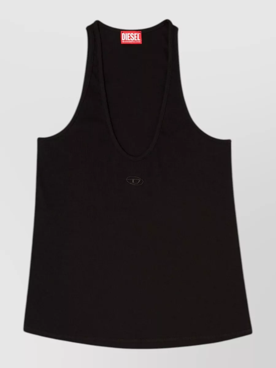 Diesel Ribbed Oversized Tank Top