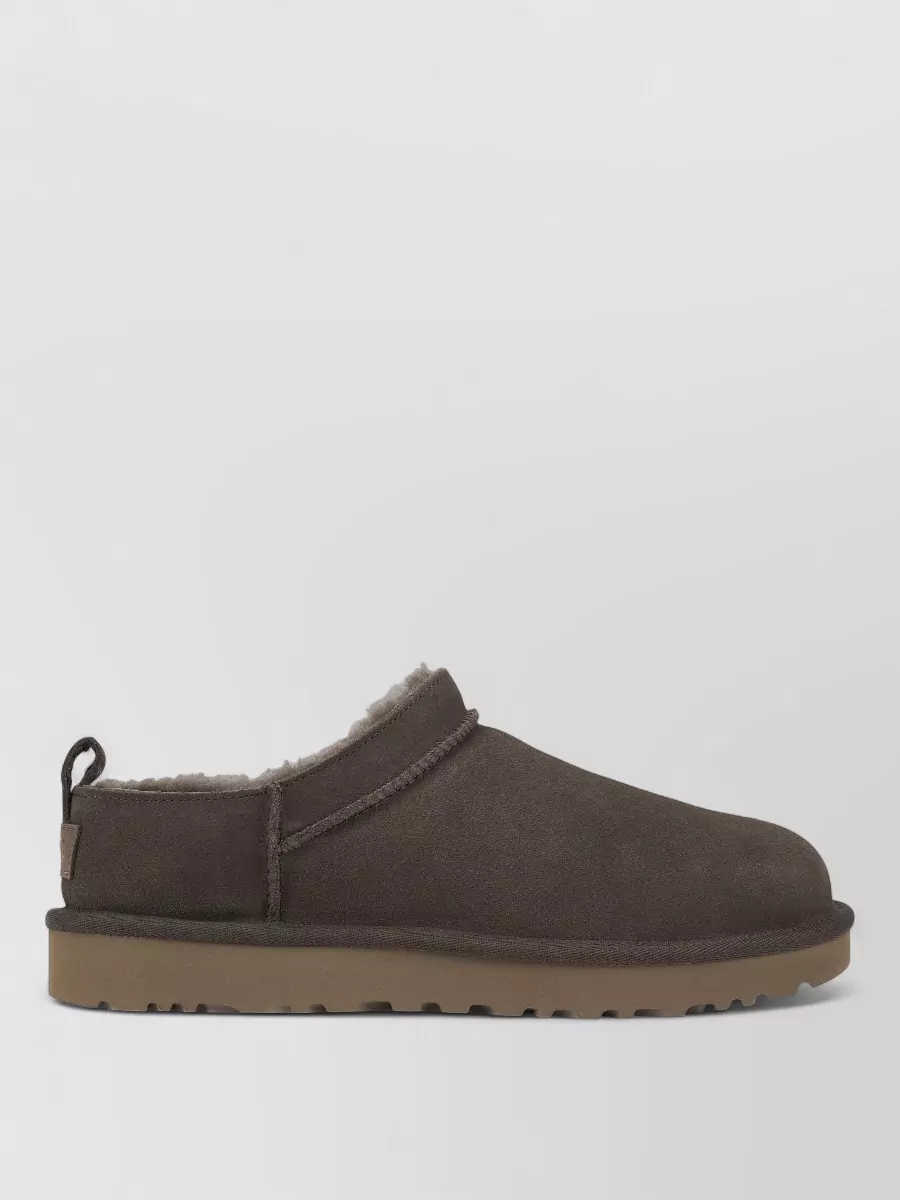 Ugg Leather Slip-On Mules