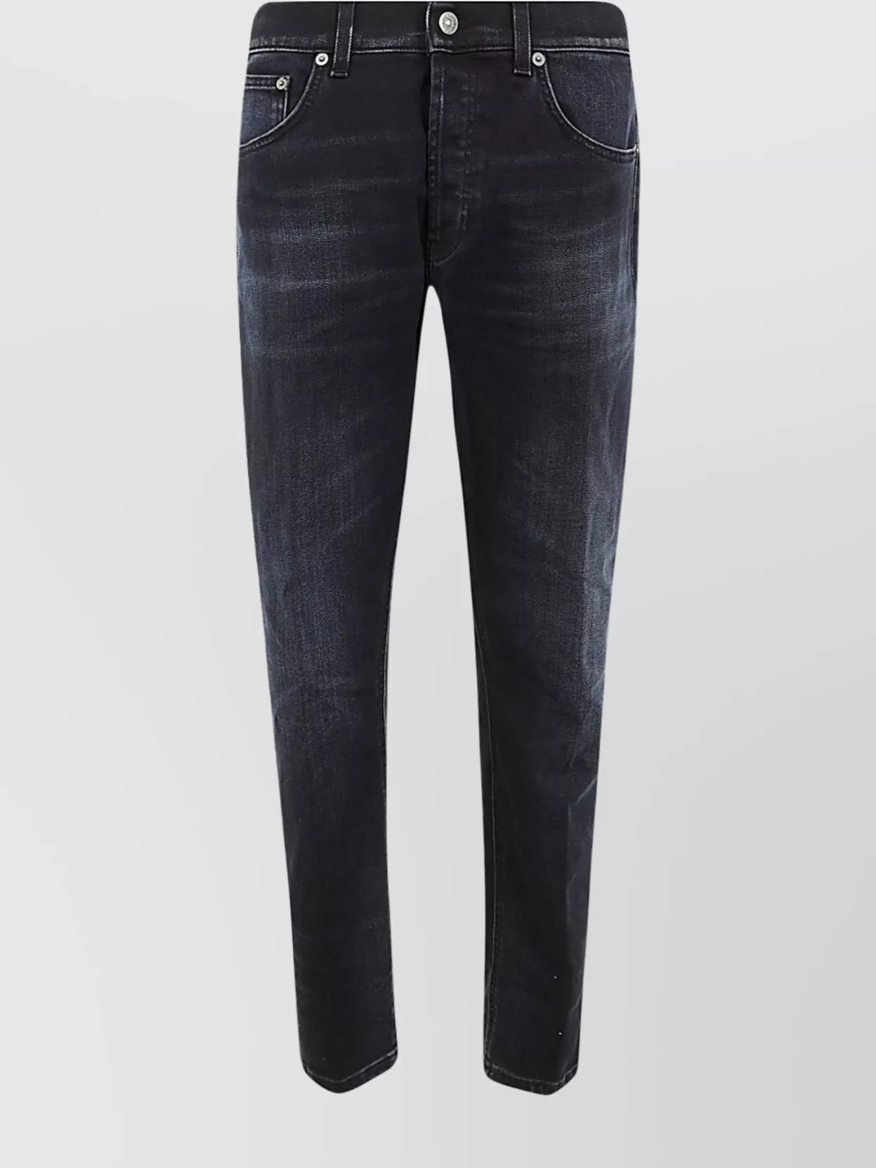 Dondup - stretch denim jeans faded effect
