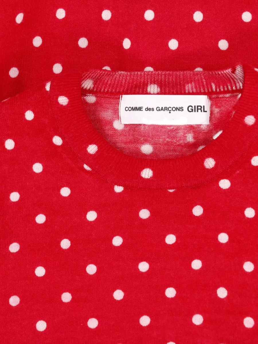 Comme Des Garçons Wool Crewneck Sweatshirt