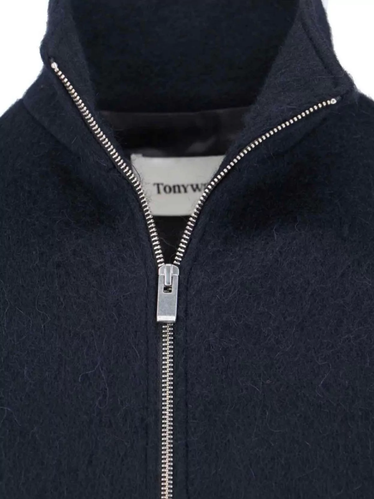 Tonywack Modern High Collar Long Sleeve Jacket