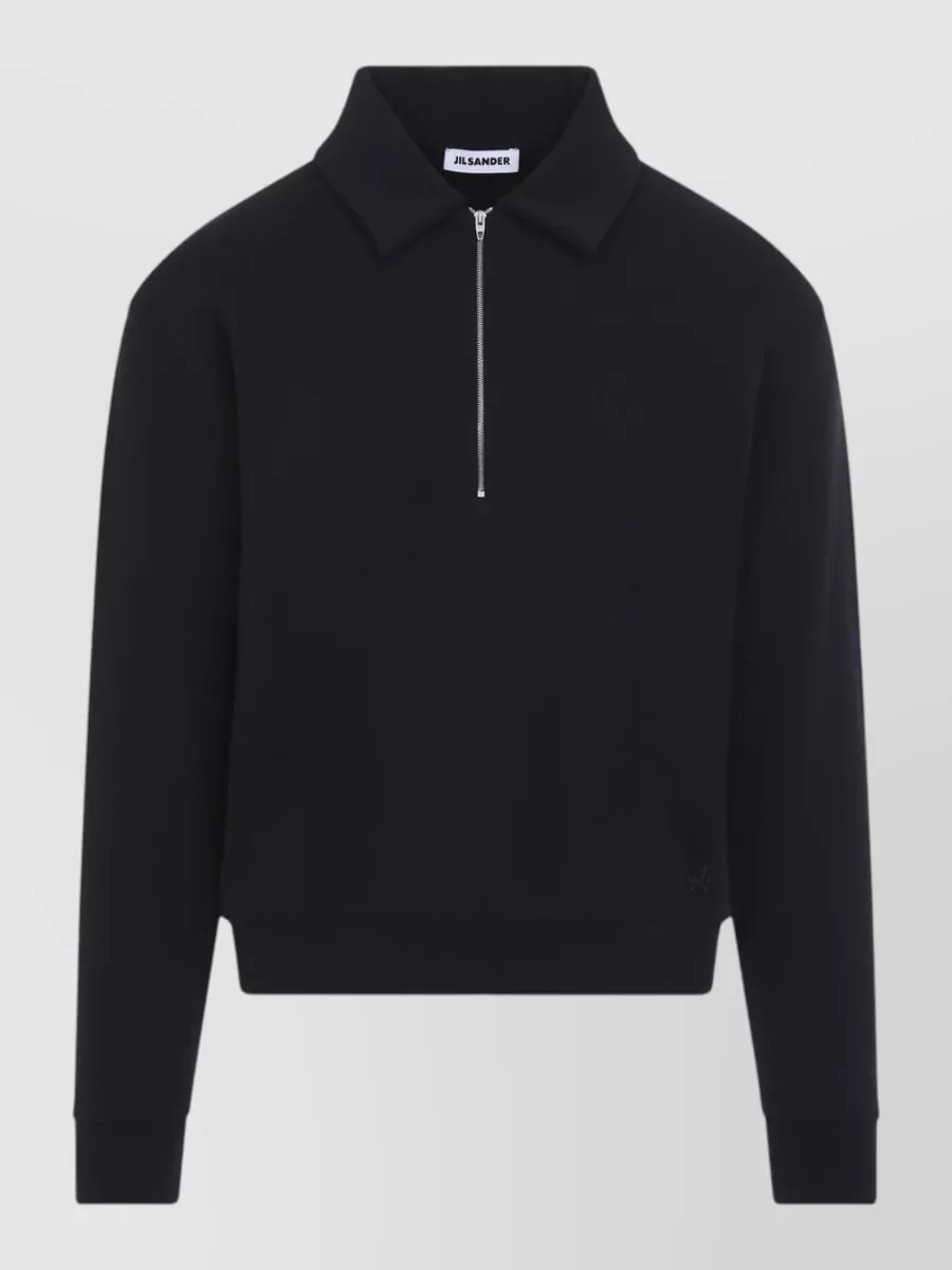 Jil Sander half-zip sweatshirt