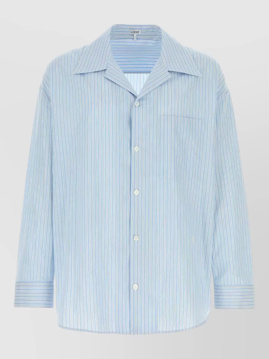 Loewe embroidered cotton shirt