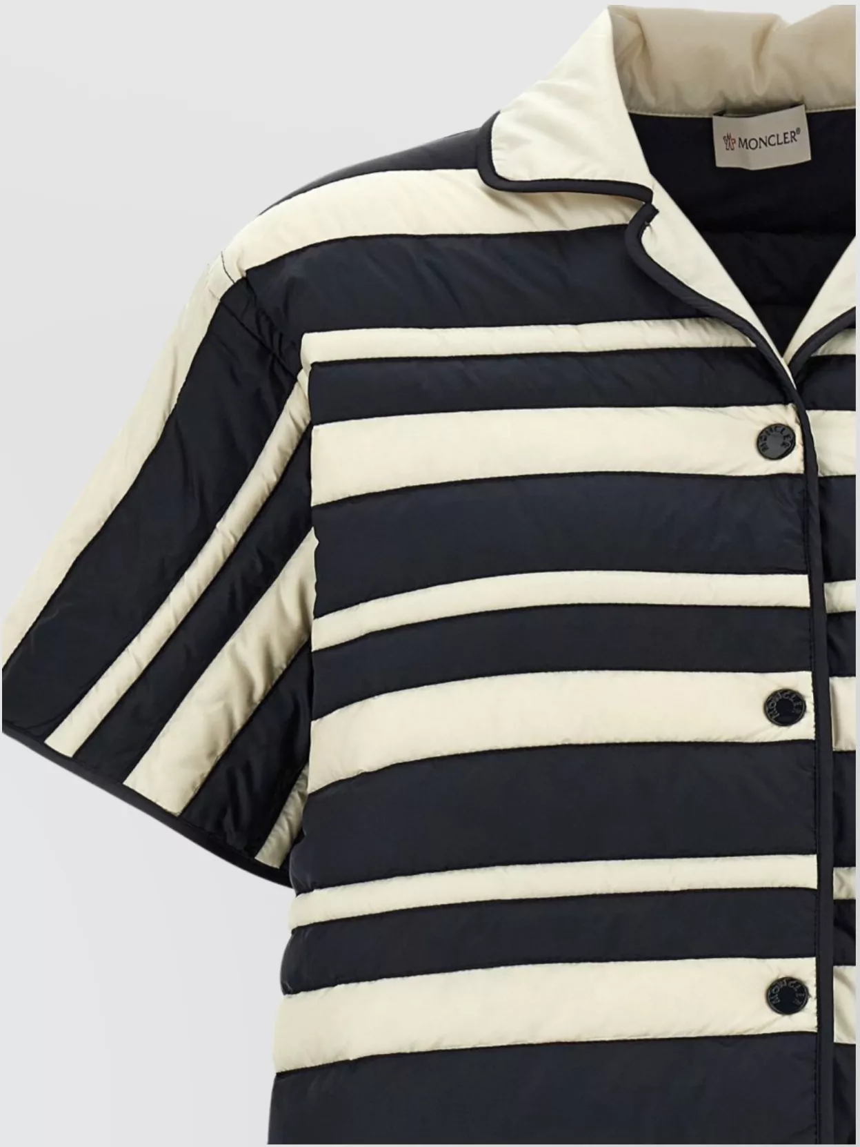 Moncler Striped Shirt Shirt, Blouse Multicolor