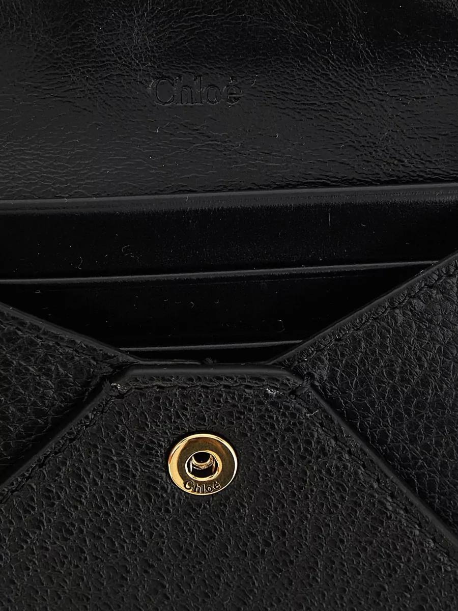 Chloé Leather Envelope Card Holder