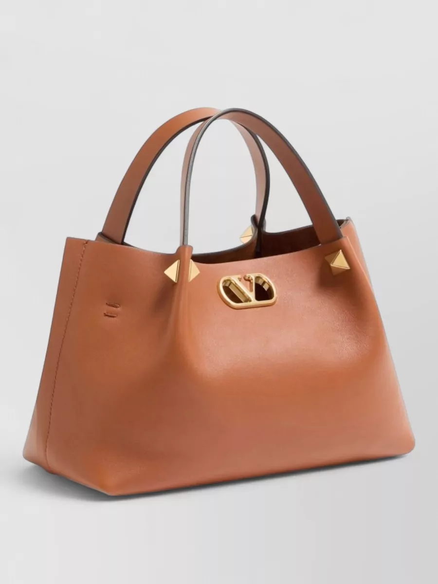 Valentino Garavani Vlogo Signature Small Leather Shoulder Bag