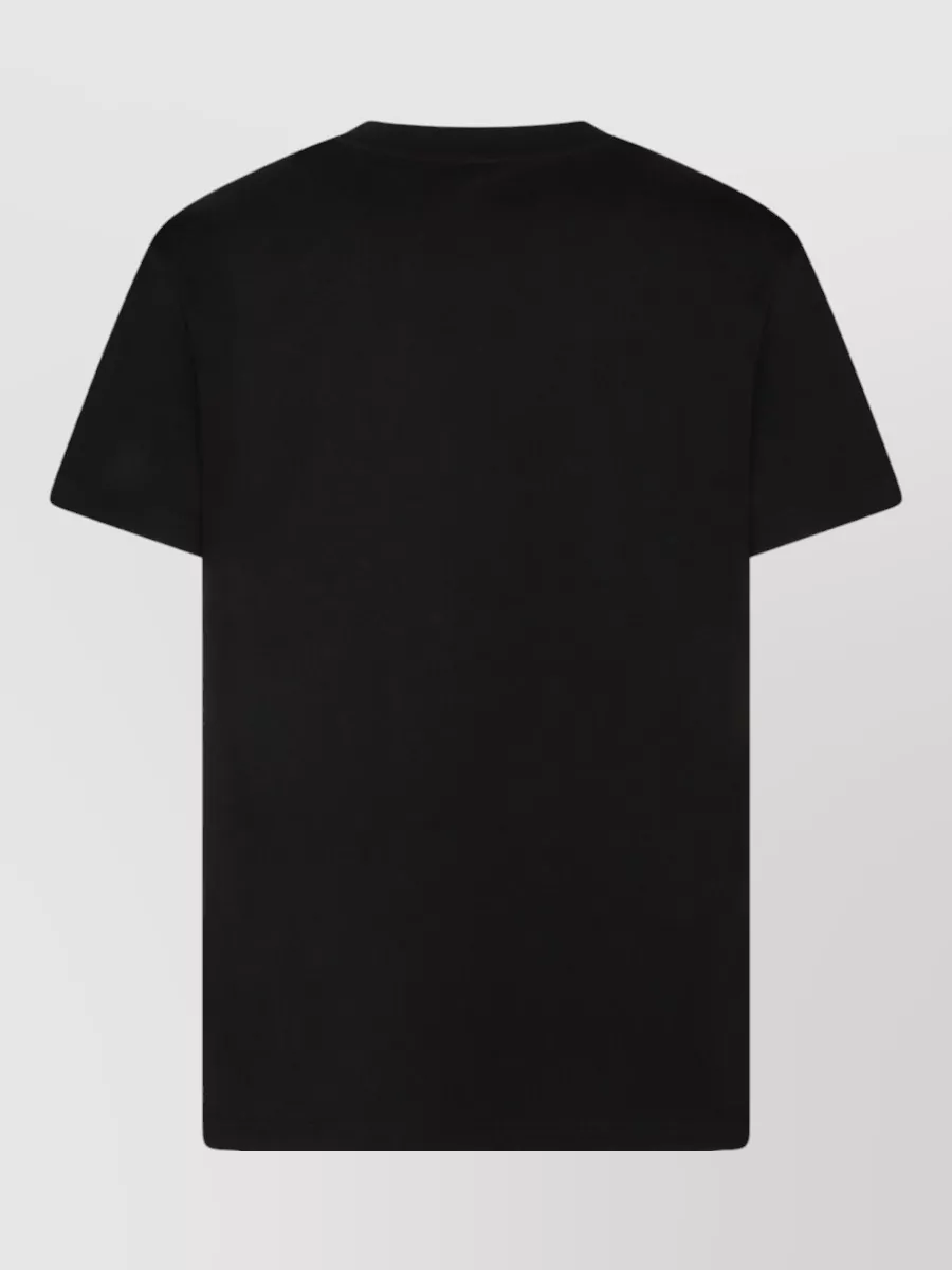 Moschino Crew Neck Jersey Top Short Sleeves