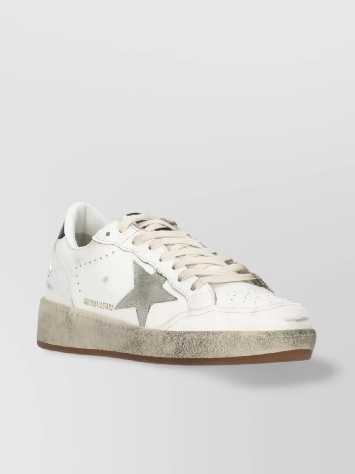Golden Goose Ballstar 2 Sneakers With Contrast Heel Tab