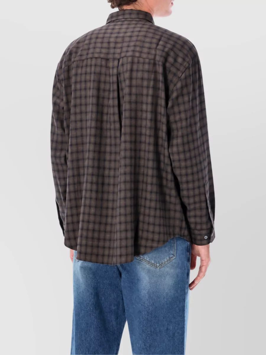 Dunst Checked Flannel Relaxed-Fit Shirt