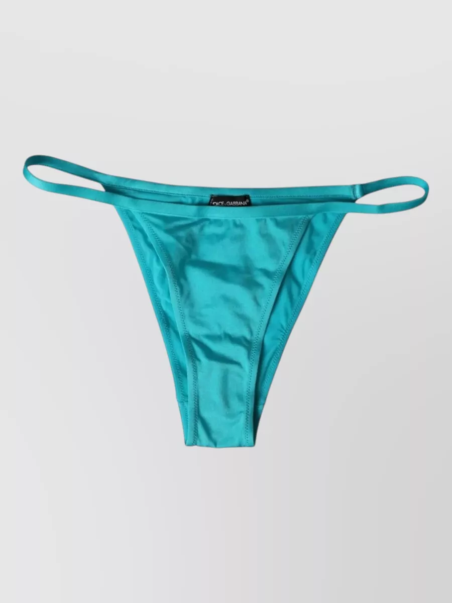 Dolce&Gabbana High-cut bikini bottom