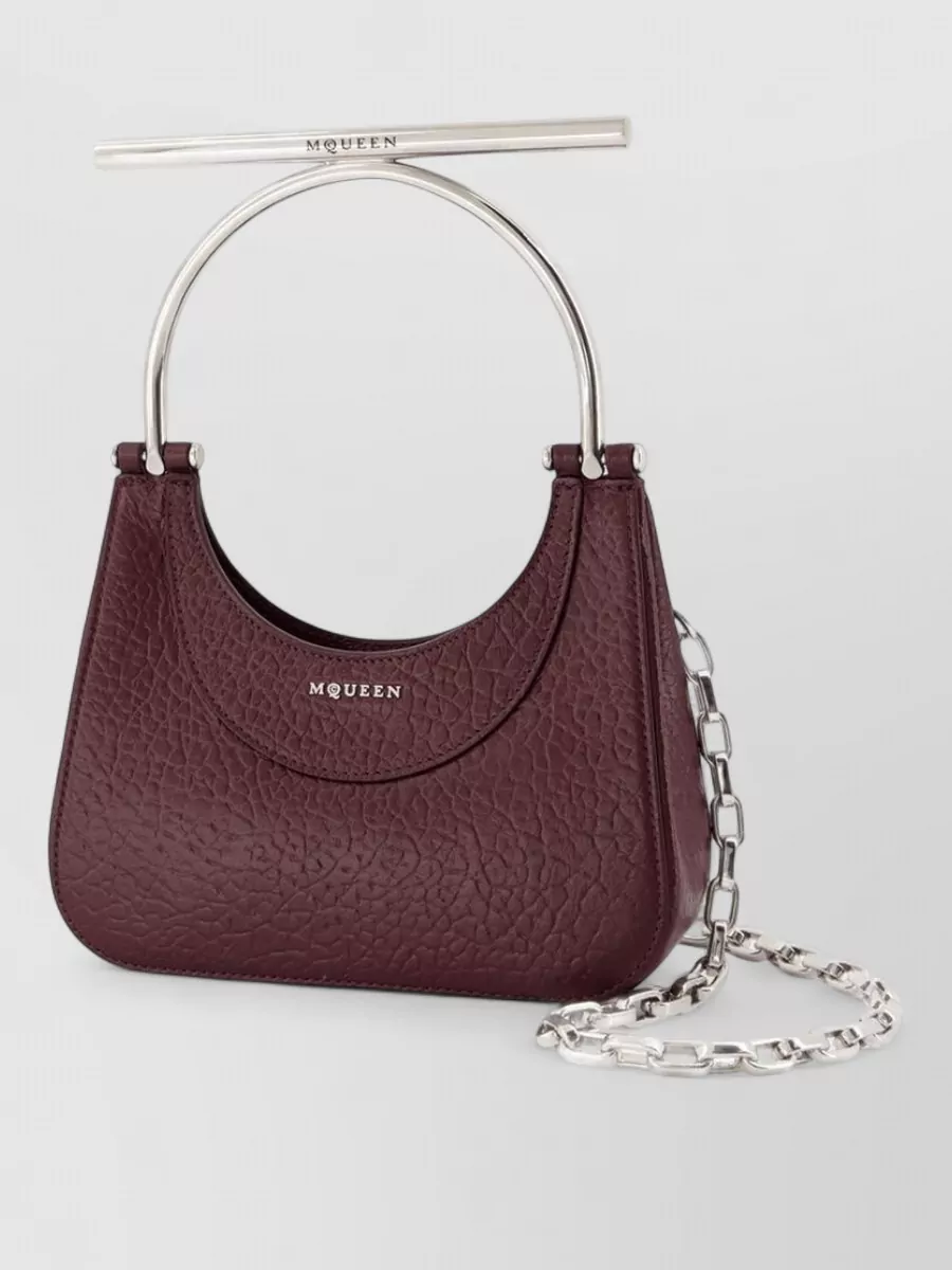 Alexander Mcqueen Mini Quilted Leather Clutch Bag
