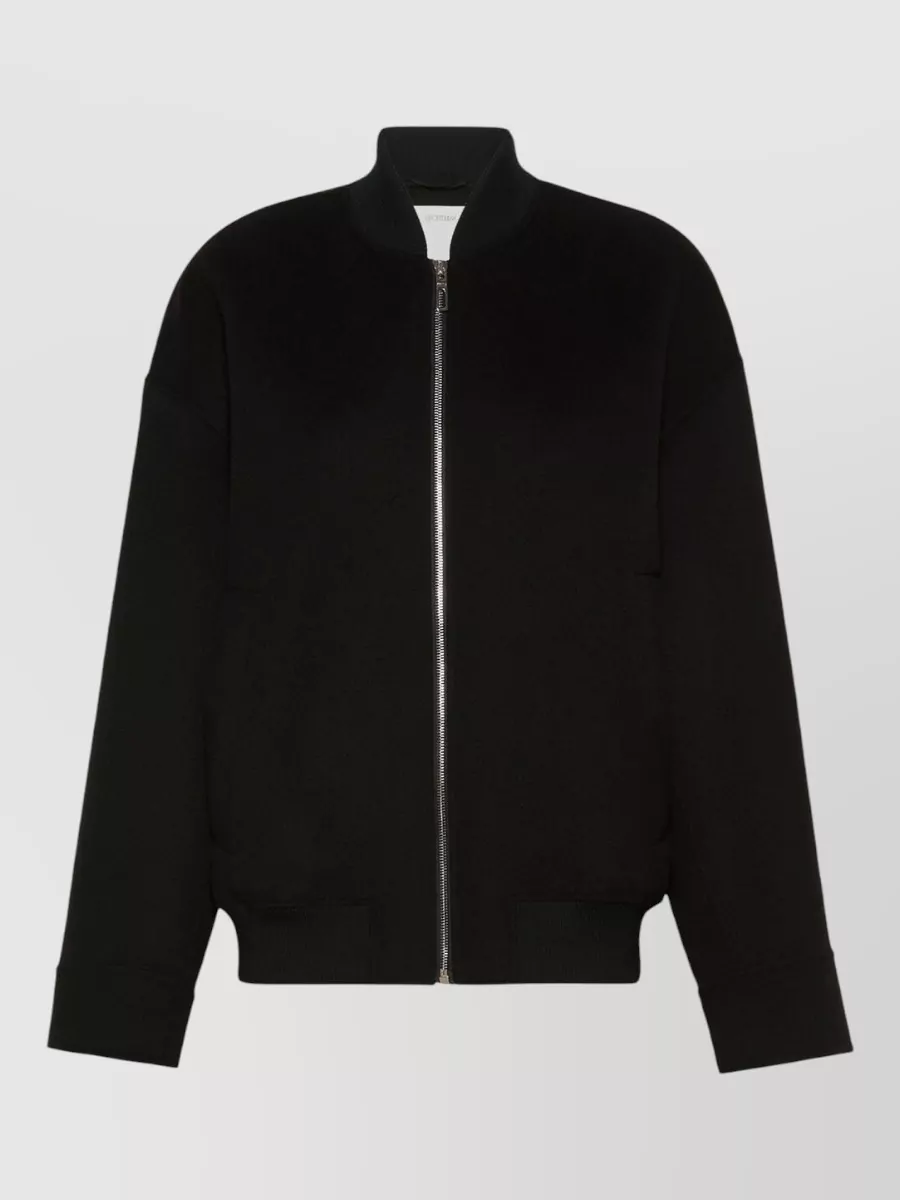 Sportmax Wool regular-fit bomber jacket