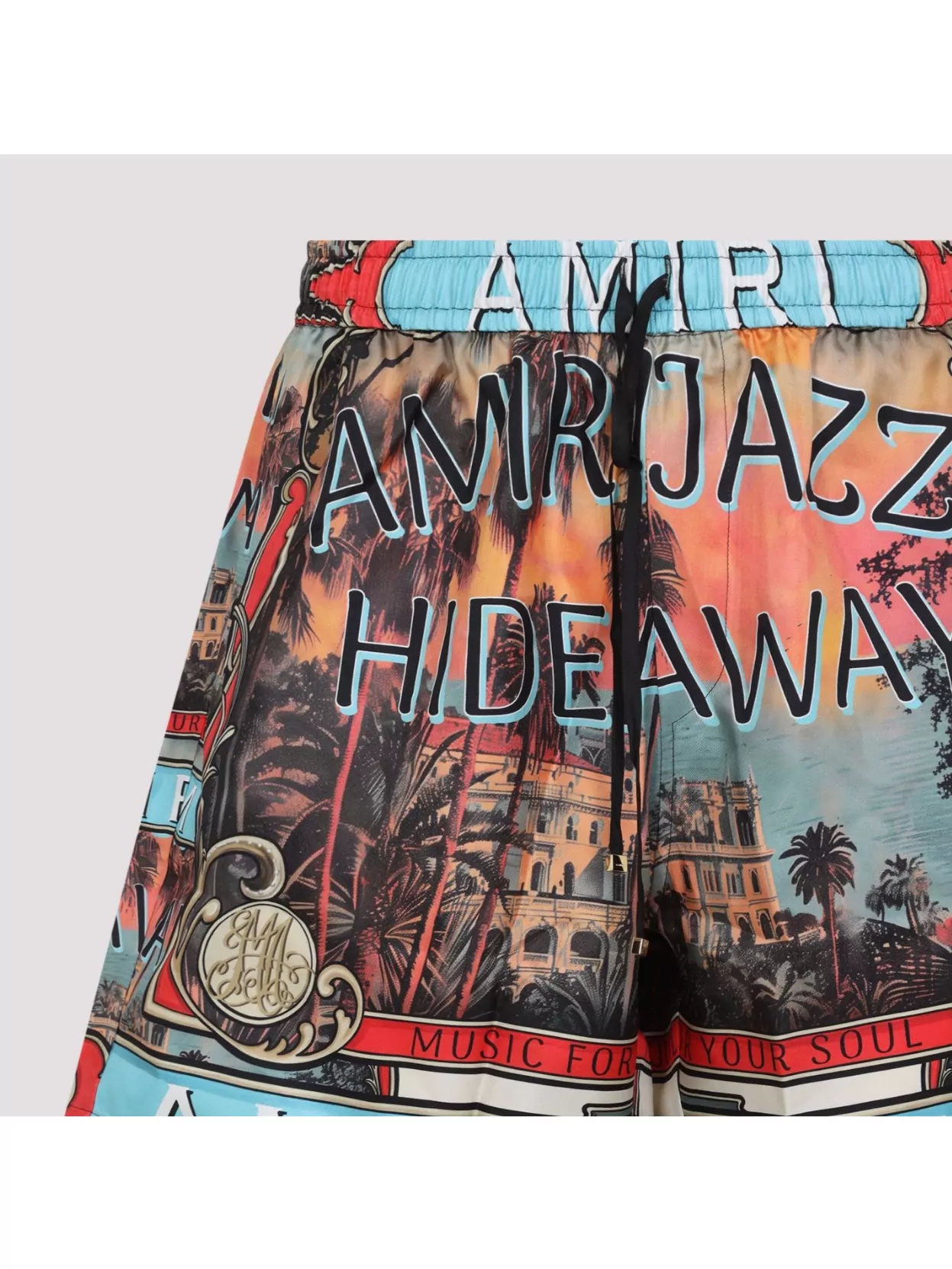 Amiri Jazz Hideaway Bermuda And Short Multicolor