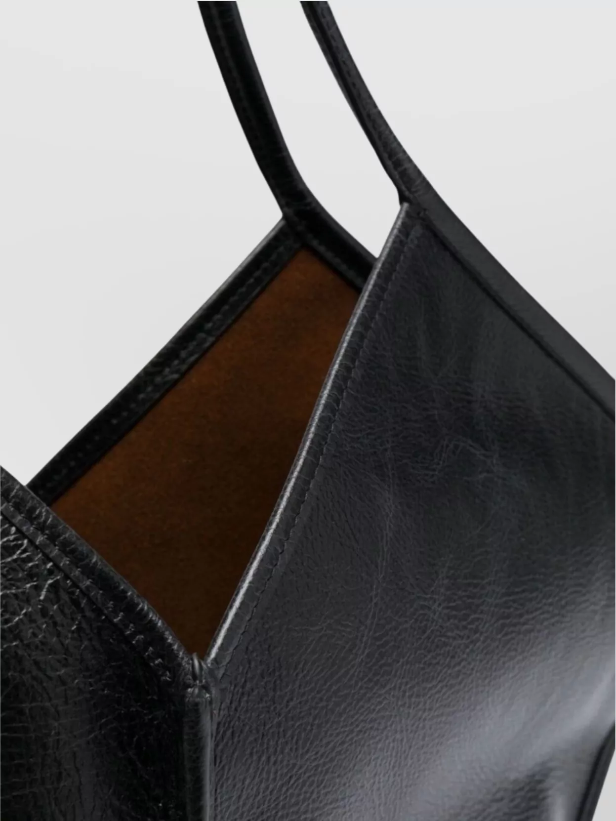 Hereu Leather Cutout Tote Bag