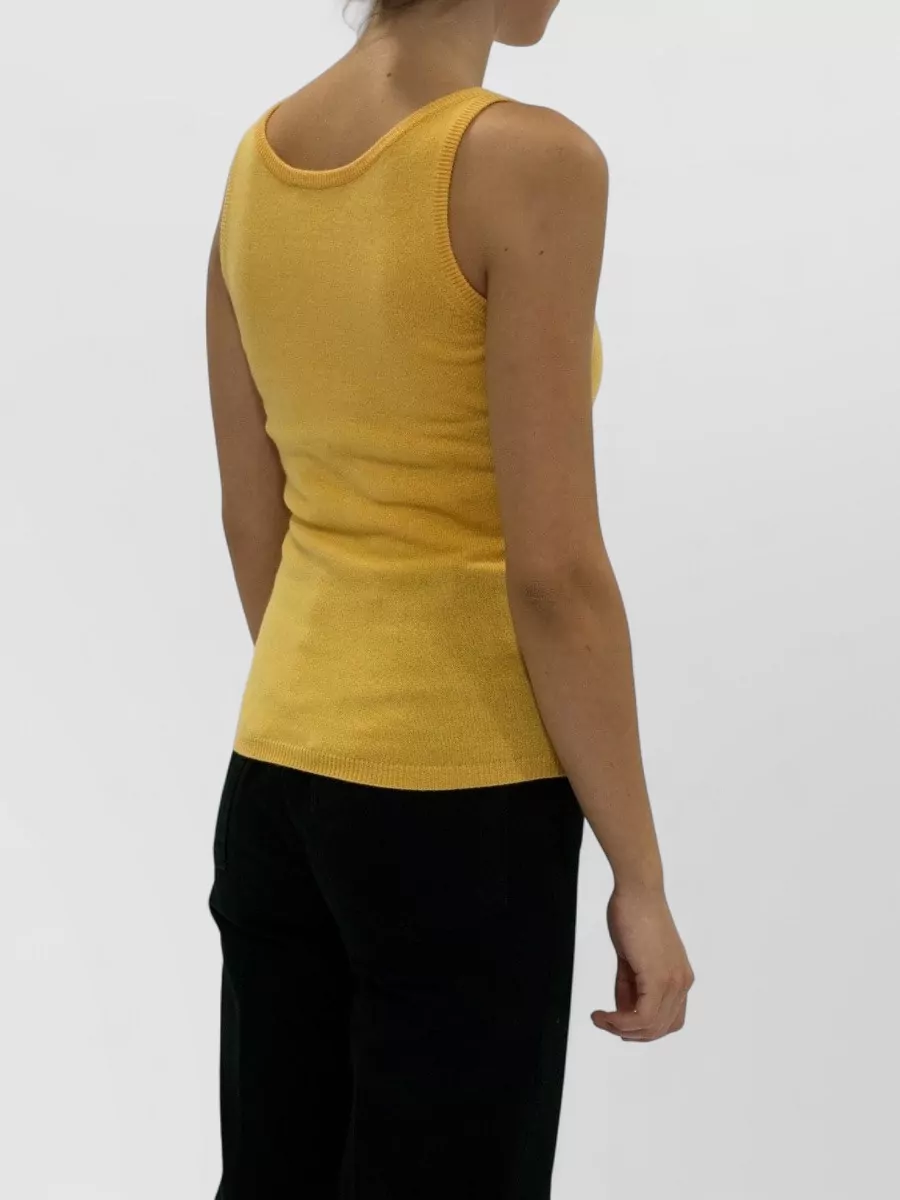 La Rose Cashmere Tank Top