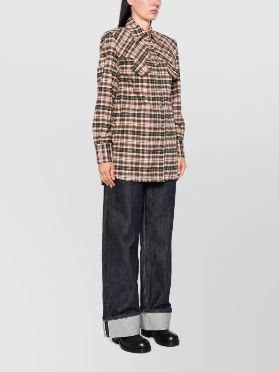 Seafarer Denim Fitted Jacket