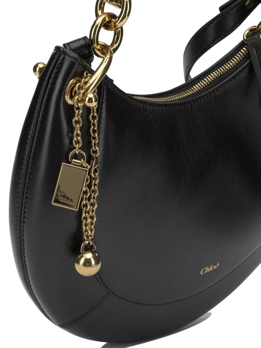Chloé Marcie Lamb Leather Shoulder Bag