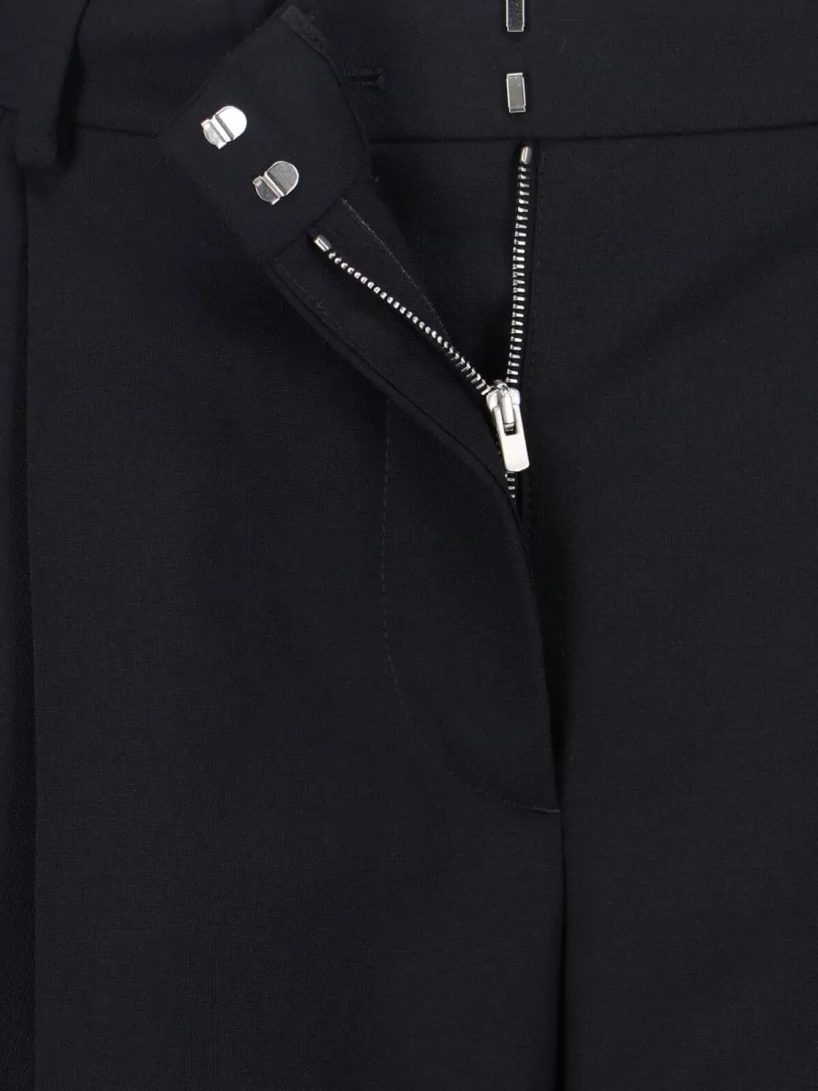 Stella Mccartney Wool Straight-Leg Trousers