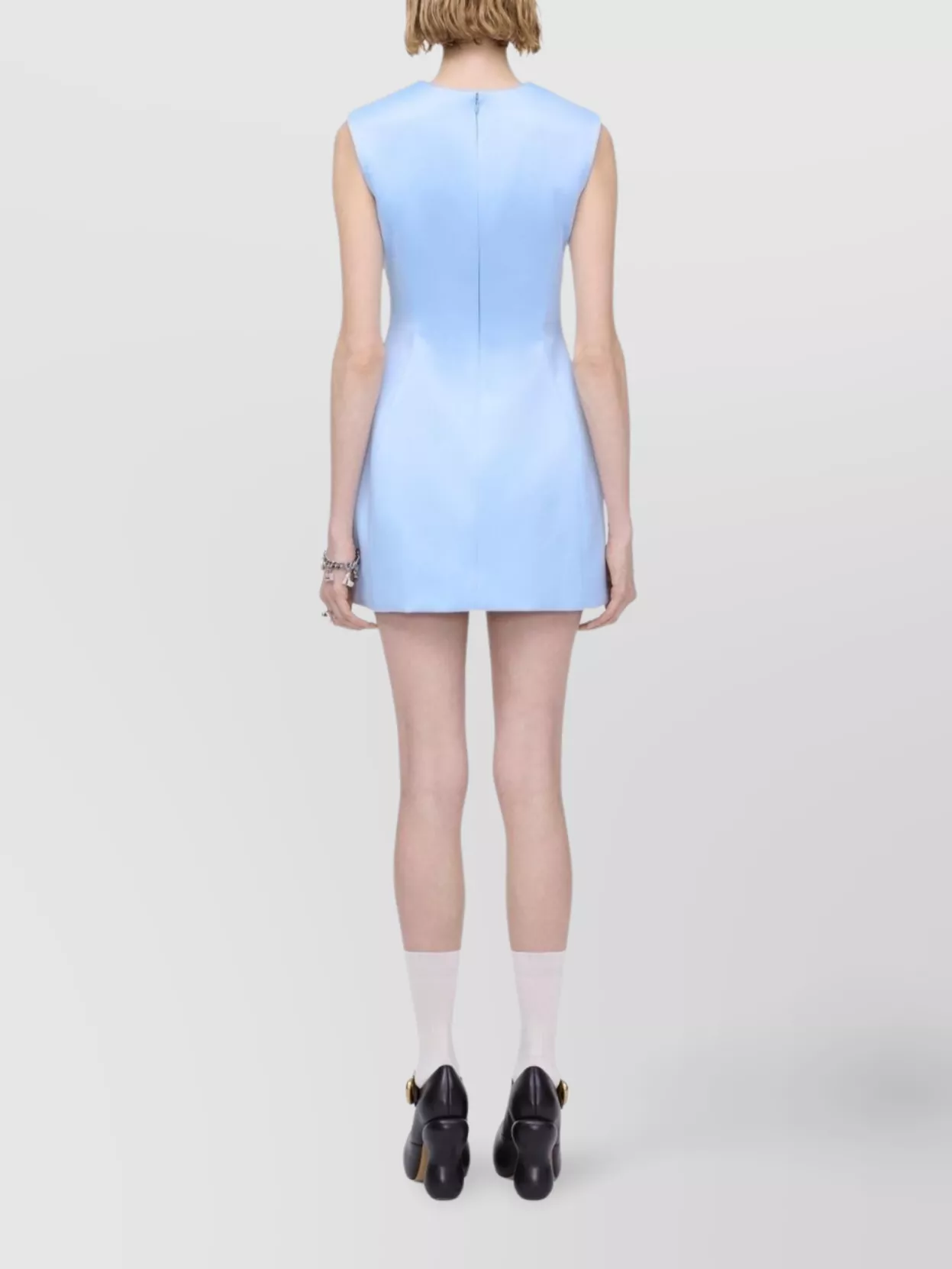 Marc Jacobs Satin Sleeveless Mini Dress