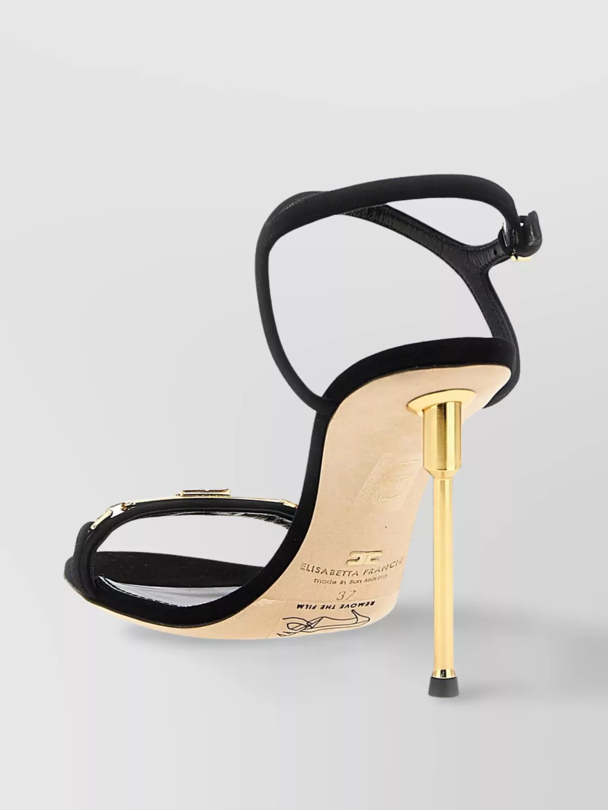 Elisabetta Franchi Sandals Heel Detail Embellished