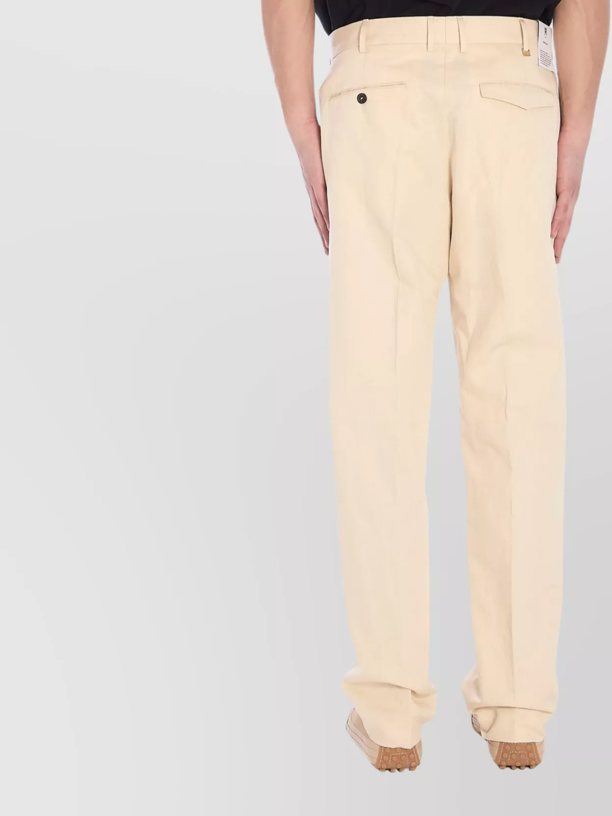 Pt Torino Michael Trousers In Neutral