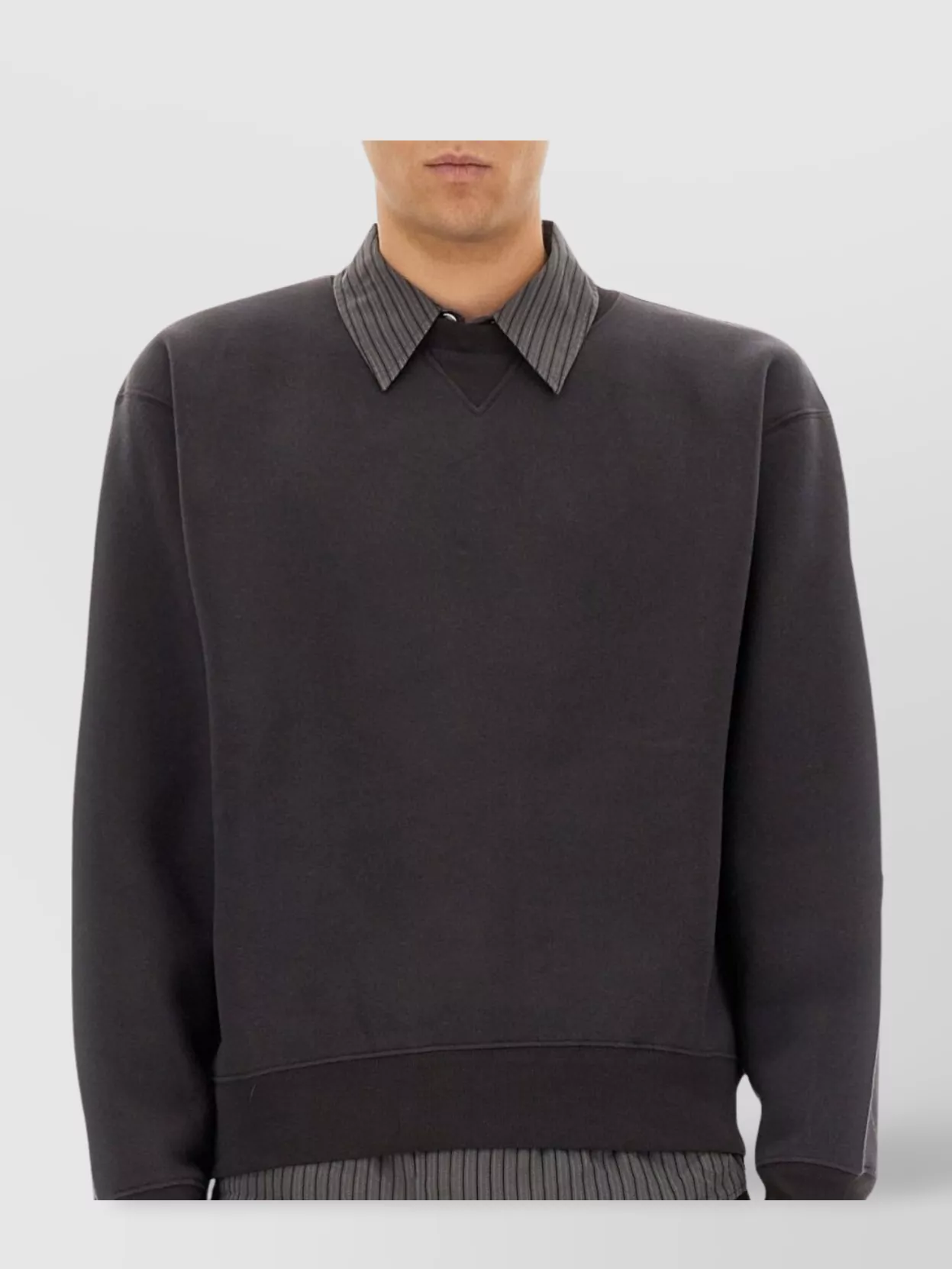 Our Legacy Ribbed Cuff Long Sleeve Crew Neck Sweater